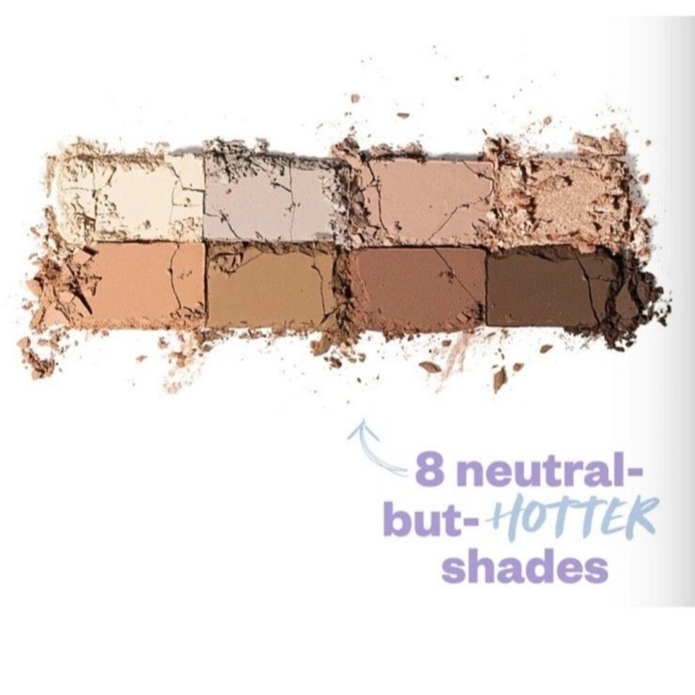 Kosas Undressed Talc-Free Neutral Eyeshadow Palette 8 Shades NIB Cosmetics